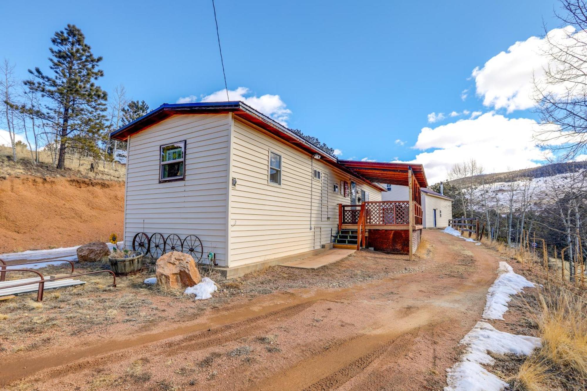 Colorado Vacation Rental With Deck And Mtn Views Cripple Creek Exterior photo