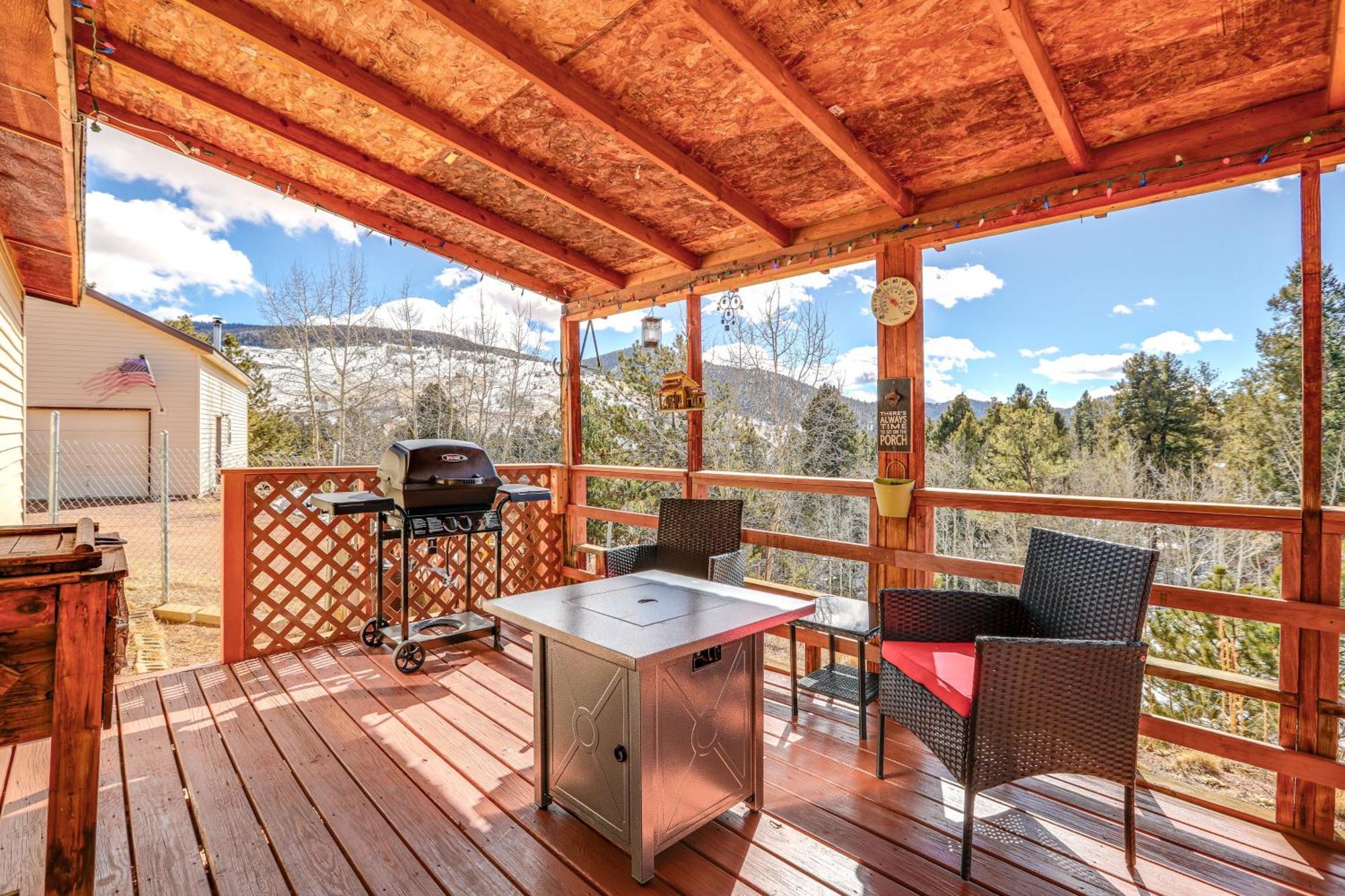 Colorado Vacation Rental With Deck And Mtn Views Cripple Creek Exterior photo