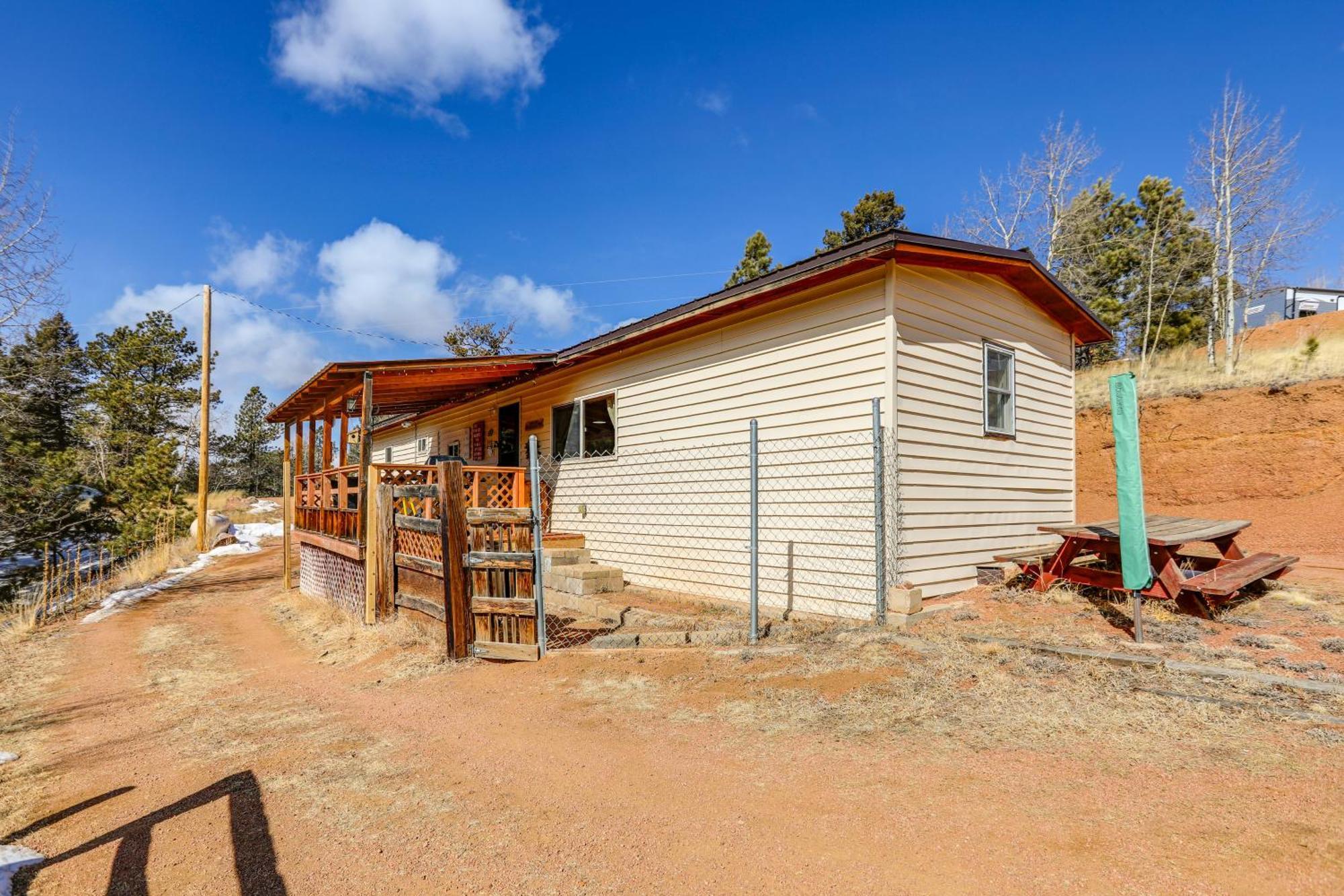 Colorado Vacation Rental With Deck And Mtn Views Cripple Creek Exterior photo